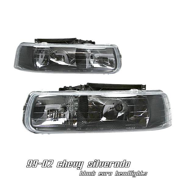 OptionRacing - Chevrolet Silverado Option Racing Headlight - 10-15134