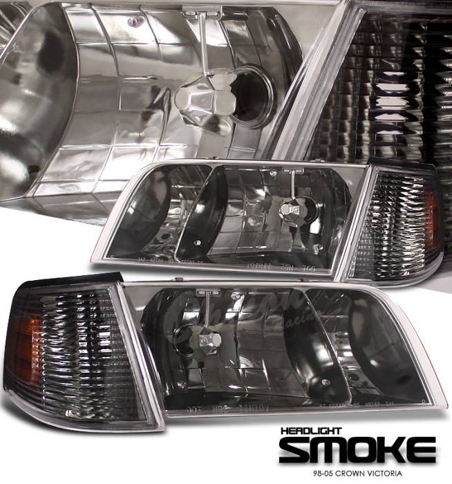 OptionRacing - Ford Crown Victoria Option Racing Headlight - 10-18152