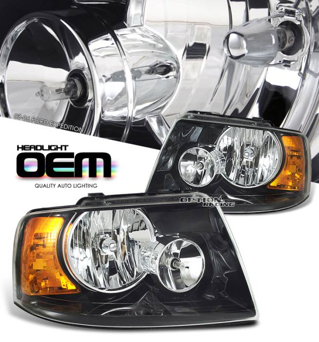OptionRacing - Ford Expedition Option Racing Headlight - 10-18155