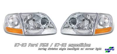 OptionRacing - Ford F150 Option Racing Headlight - 10-18168