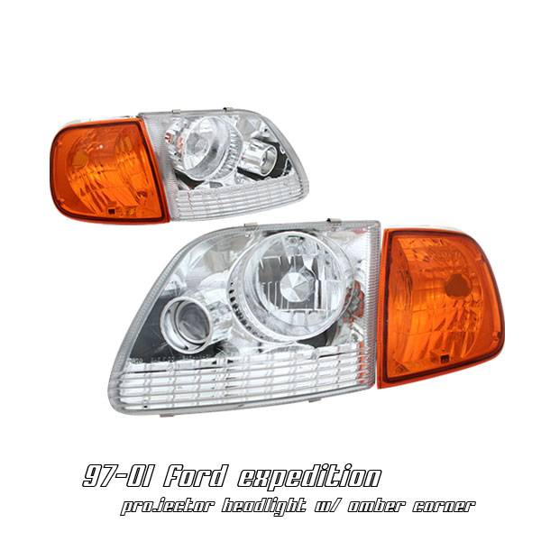 OptionRacing - Ford Expedition Option Racing Headlight - 10-18170