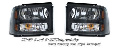 OptionRacing - Ford F250 Option Racing Headlight - 10-18172