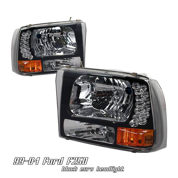 OptionRacing - Ford F250 Option Racing Headlight - 10-18175