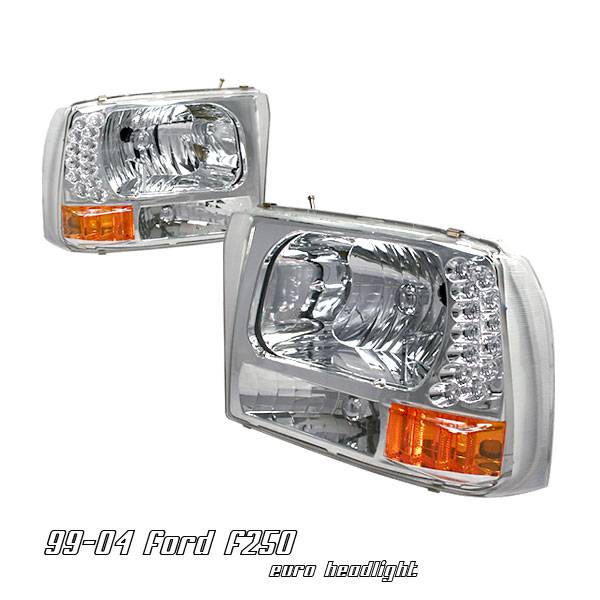 OptionRacing - Ford F250 Option Racing Headlight - 10-18176
