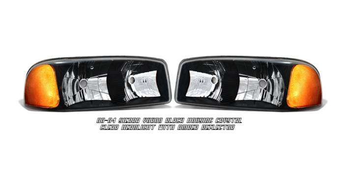 OptionRacing - GMC Yukon Option Racing Headlight - 10-19188