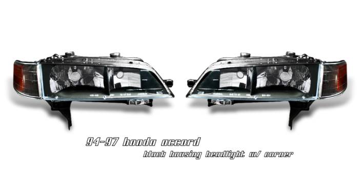 OptionRacing - Honda Accord Option Racing Headlight - 10-20192