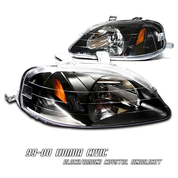 OptionRacing - Honda Civic Option Racing Headlight - 10-20203