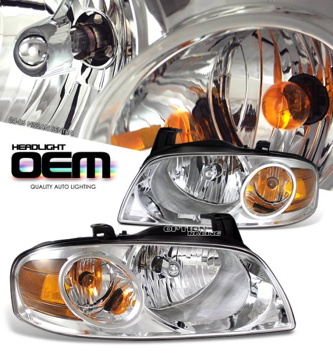 OptionRacing - Nissan Sentra Option Racing Headlight - 10-36237