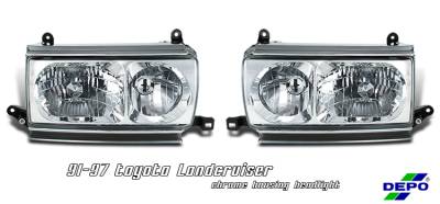 OptionRacing - Toyota Land Cruiser Option Racing Headlight - 10-44243