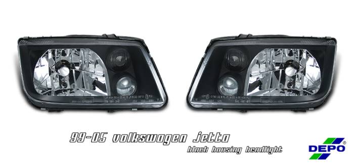OptionRacing - Volkswagen Jetta Option Racing Headlight - 10-45244
