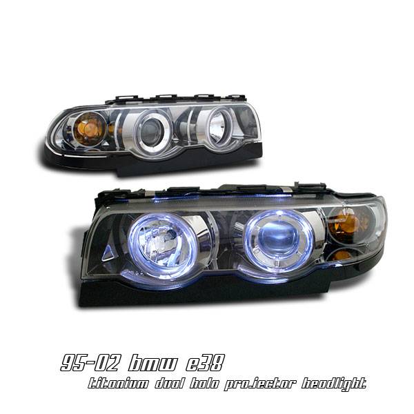 OptionRacing - BMW 7 Series Option Racing Projector Headlight - 11-12116