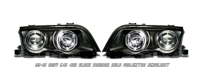 OptionRacing - BMW 3 Series Option Racing Projector Headlight - 11-12124