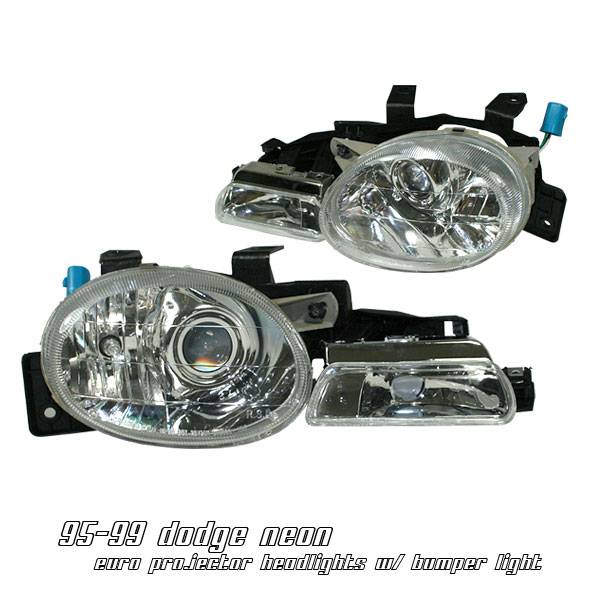 OptionRacing - Dodge Neon Option Racing Projector Headlight - 11-17142