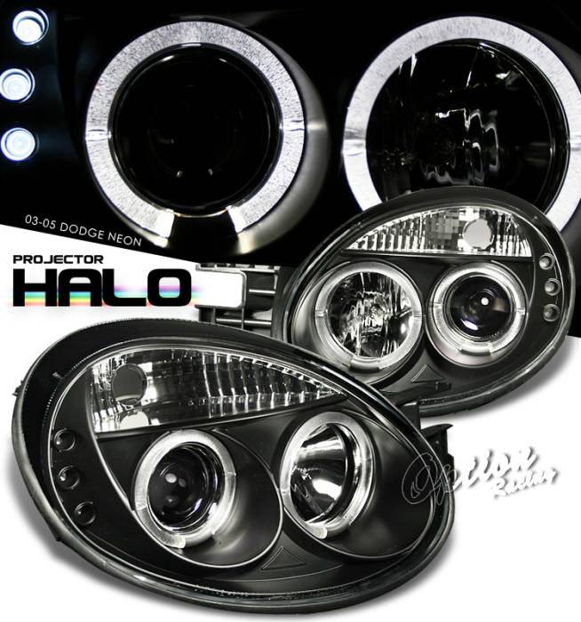 OptionRacing - Dodge Neon Option Racing Projector Headlight - 11-17289