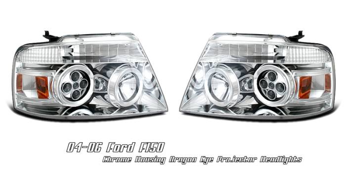 OptionRacing - Ford F150 Option Racing Projector Headlight - 11-18148
