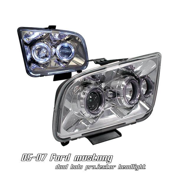 OptionRacing - Ford Mustang Option Racing Projector Headlight - 11-18159