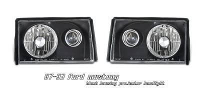 OptionRacing - Ford Mustang Option Racing Projector Headlight - 11-18161