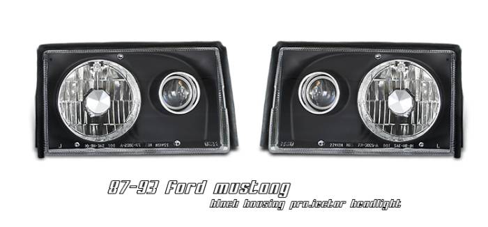 OptionRacing - Ford Mustang Option Racing Projector Headlight - 11-18161