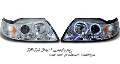OptionRacing - Ford Mustang Option Racing Projector Headlight - 11-18174