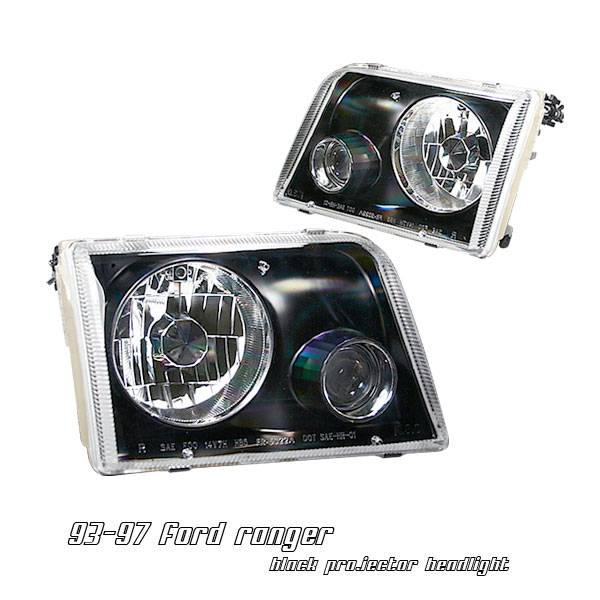 OptionRacing - Ford Ranger Option Racing Projector Headlight - 11-18175
