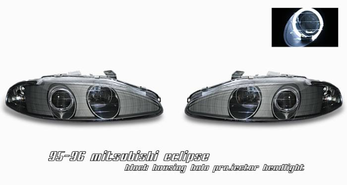 OptionRacing - Mitsubishi Eclipse Option Racing Projector Headlight - 11-35241