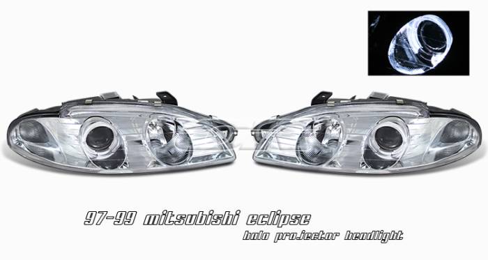 OptionRacing - Mitsubishi Eclipse Option Racing Projector Headlight - 11-35244