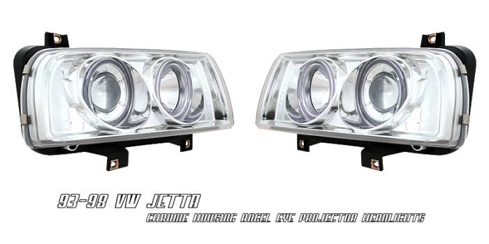 OptionRacing - Volkswagen Jetta Option Racing Projector Headlight - 11-45267