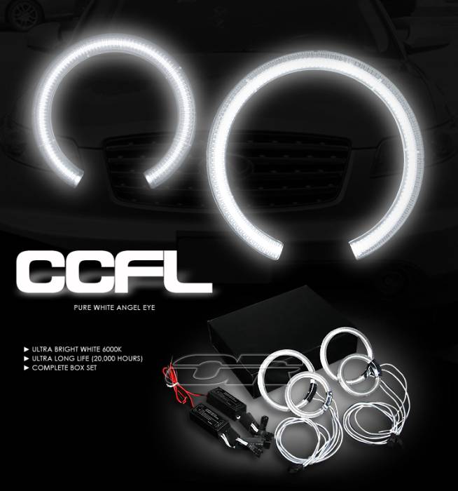 OptionRacing - Infiniti FX35 Option Racing CCFL Halo Ring for Headlights - 13-23108