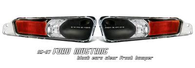 OptionRacing - Ford Mustang Option Racing Bumper Light - 16-18103