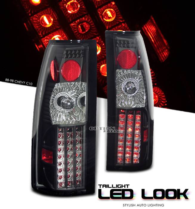 OptionRacing - Chevrolet Tahoe Option Racing LED Look Taillight - 17-15124