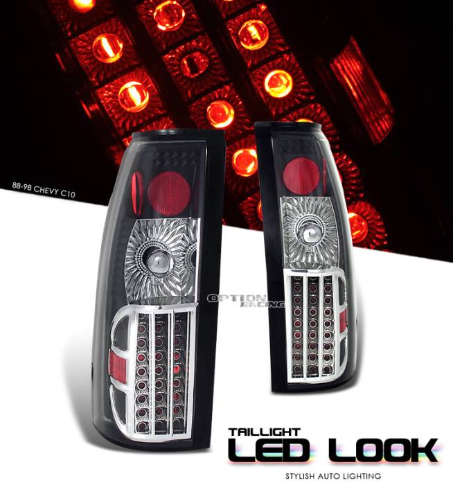 OptionRacing - Chevrolet Tahoe Option Racing LED Look Taillight - 17-15125