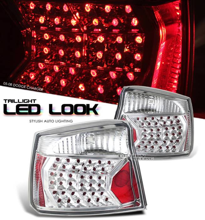 OptionRacing - Dodge Charger Option Racing LED Look Taillight - 17-17154