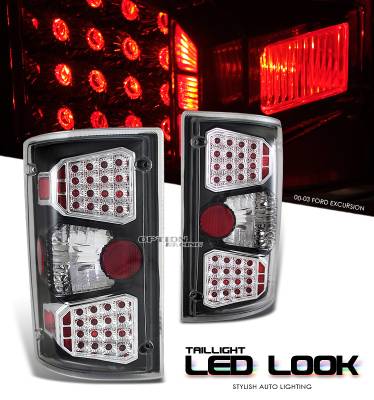OptionRacing - Ford E-Series Option Racing LED Look Taillight - 17-18184