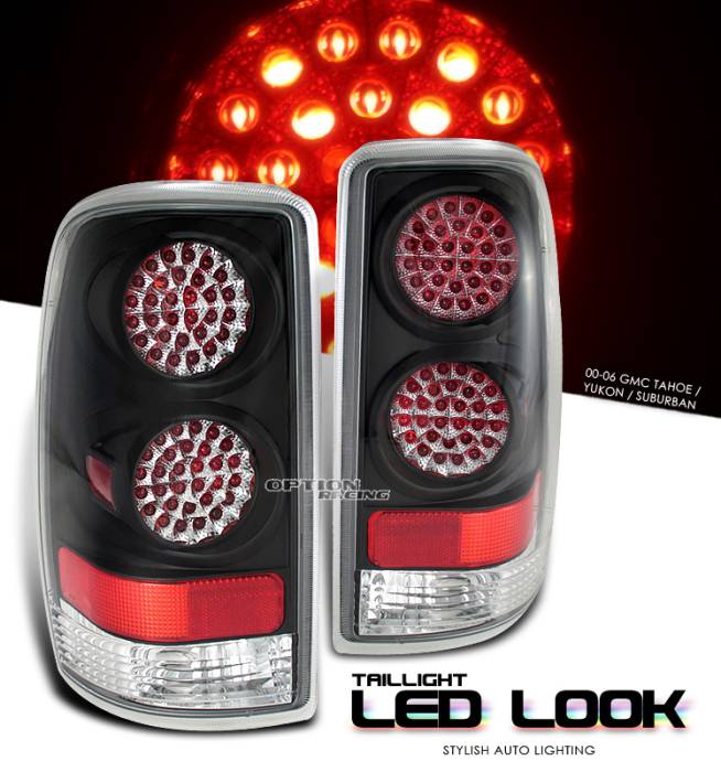 OptionRacing - Chevrolet Suburban Option Racing LED Look Taillight - 17-19232