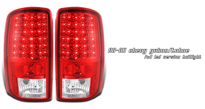 OptionRacing - Chevrolet Tahoe Option Racing LED Taillight - 17-19246