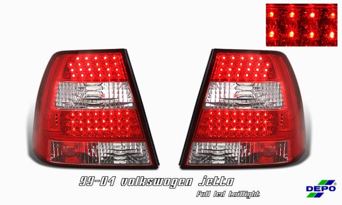 OptionRacing - Volkswagen Jetta Option Racing Taillight - 17-45344
