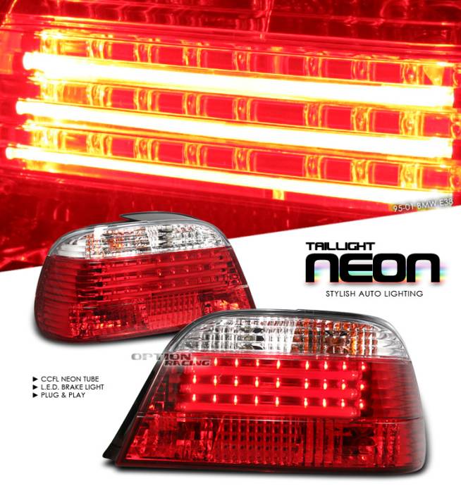 OptionRacing - BMW 7 Series Option Racing LED Taillight - 21-12115