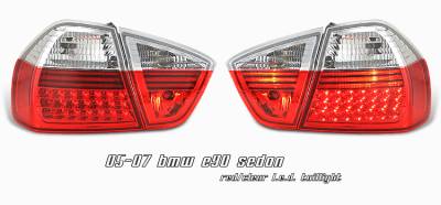 OptionRacing - BMW 3 Series Option Racing LED Taillights - 21-12128
