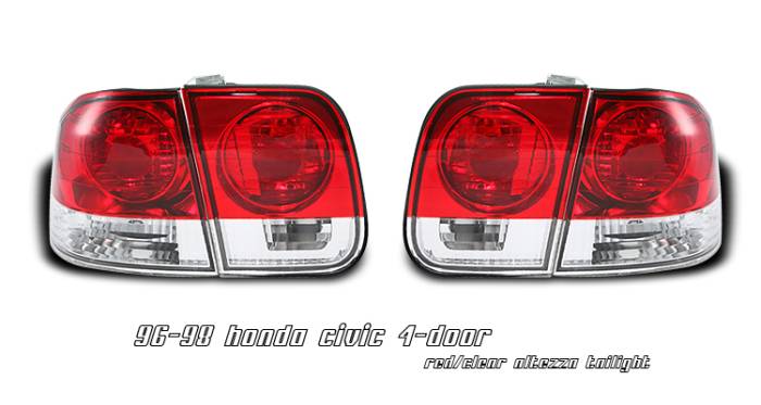 OptionRacing - Honda Civic Option Racing Taillight - 21-20152