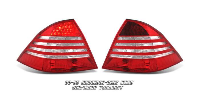 OptionRacing - Mercedes-Benz S Class Option Racing LED Taillight - 21-32175