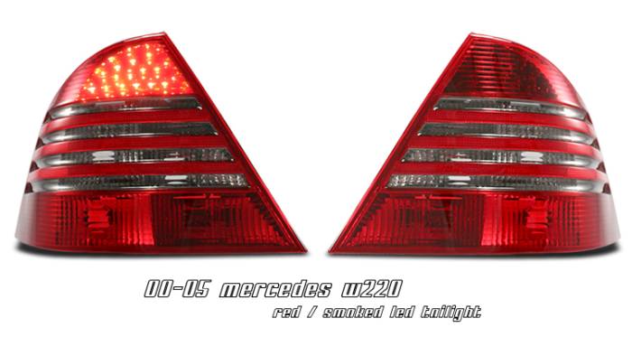 OptionRacing - Mercedes-Benz S Class Option Racing LED Taillight - 21-32176