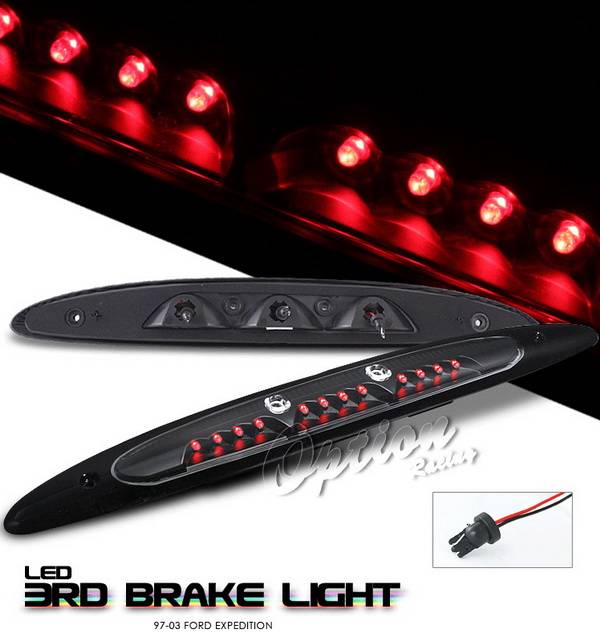 OptionRacing - Ford Expedition Option Racing LED Third Brake Light - Black - 23-18174