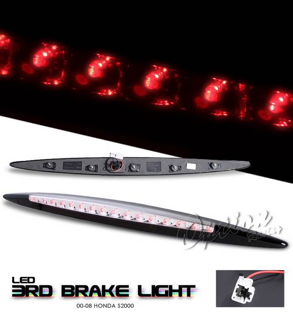 OptionRacing - Honda S2000 Option Racing LED Third Brake Light - Chrome - 23-20152
