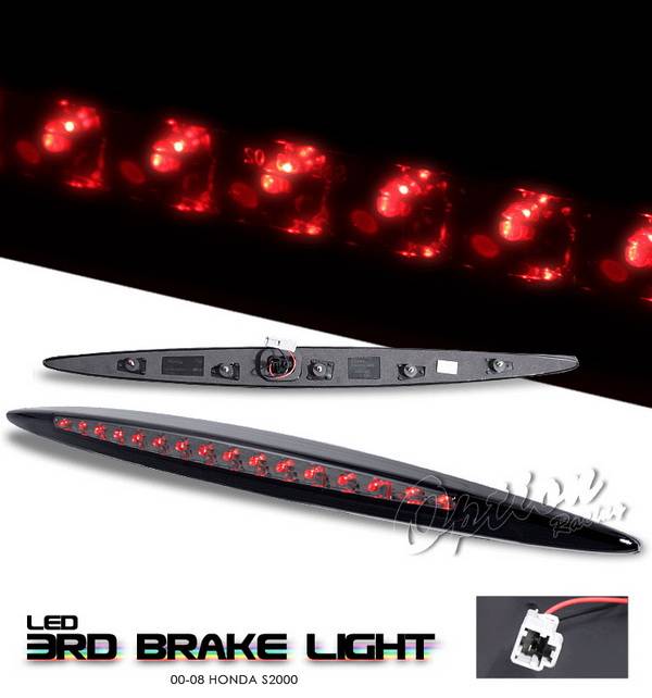 OptionRacing - Honda S2000 Option Racing LED Third Brake Light - Smoke - 23-20154