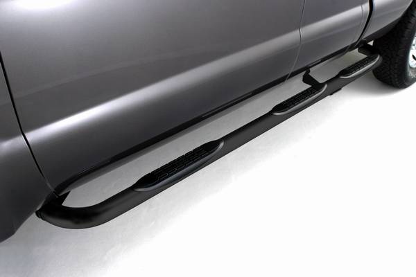 ICI - GMC Sierra ICI 4 Inch Round Wheel-to-Wheel Nerf Bar - NERF436CH