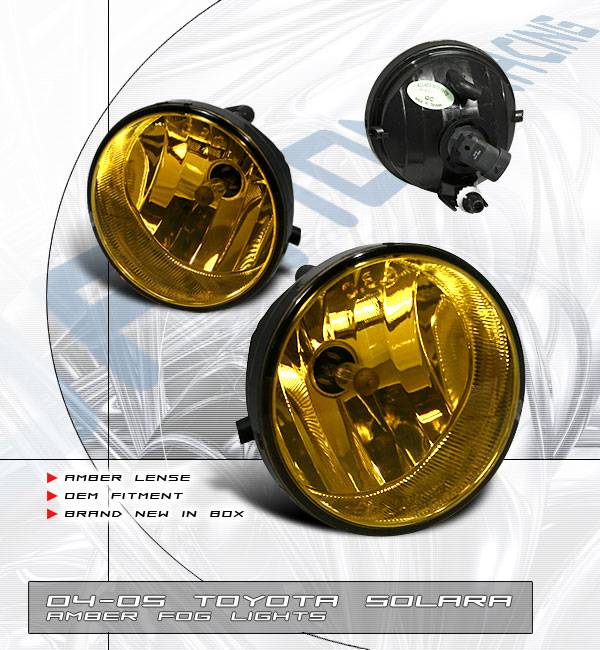 OptionRacing - Toyota Solara Option Racing Fog Light Kit - 28-44163
