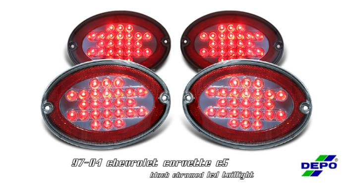 OptionRacing - Chevrolet Corvette Option Racing Taillight - 335-1909FXBS8