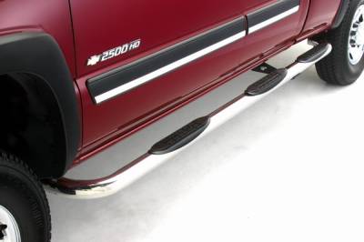 ICI - Ford Superduty ICI 3 Inch Wheel-to-Wheel Stainless Nerf Bar - NERF517FDX