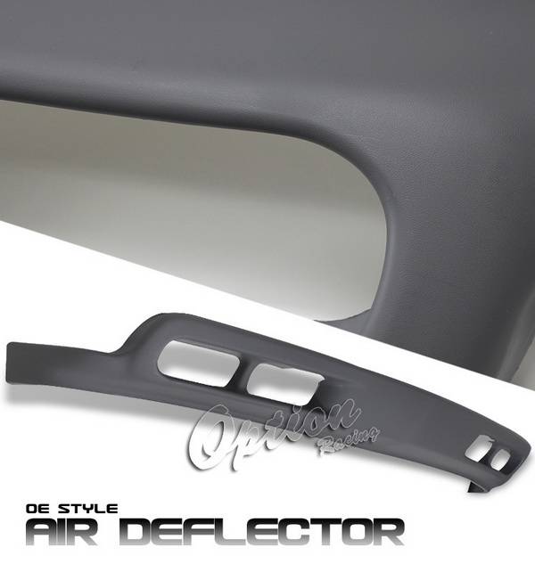 OptionRacing - Chevrolet Silverado Option Racing Bumper Cover - OEM Style Lower Bumper Air Deflector without Fog Light Hole - 80-15128