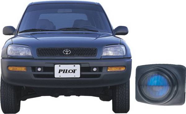 Pilot - Toyota Rav 4 Pilot OEM Style Fog Light Kit - Blue - Pair - PL-109B